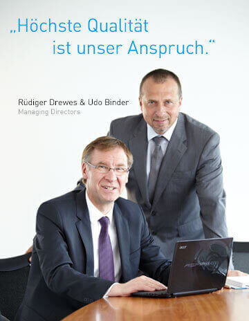 Rüdiger Drewes und Udo Binder