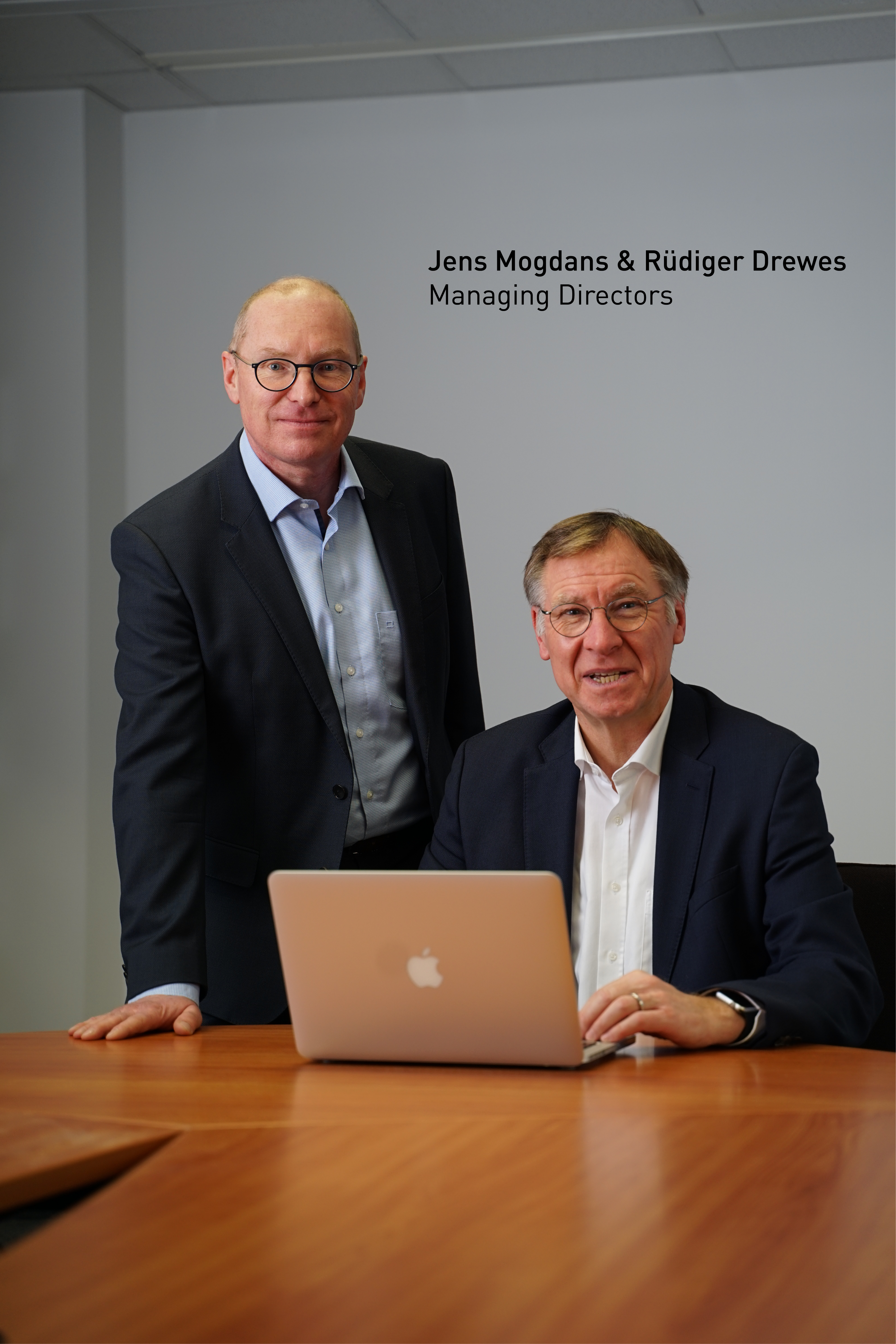 Rüdiger Drewes and Udo Binder AWEBA top quality is our standard