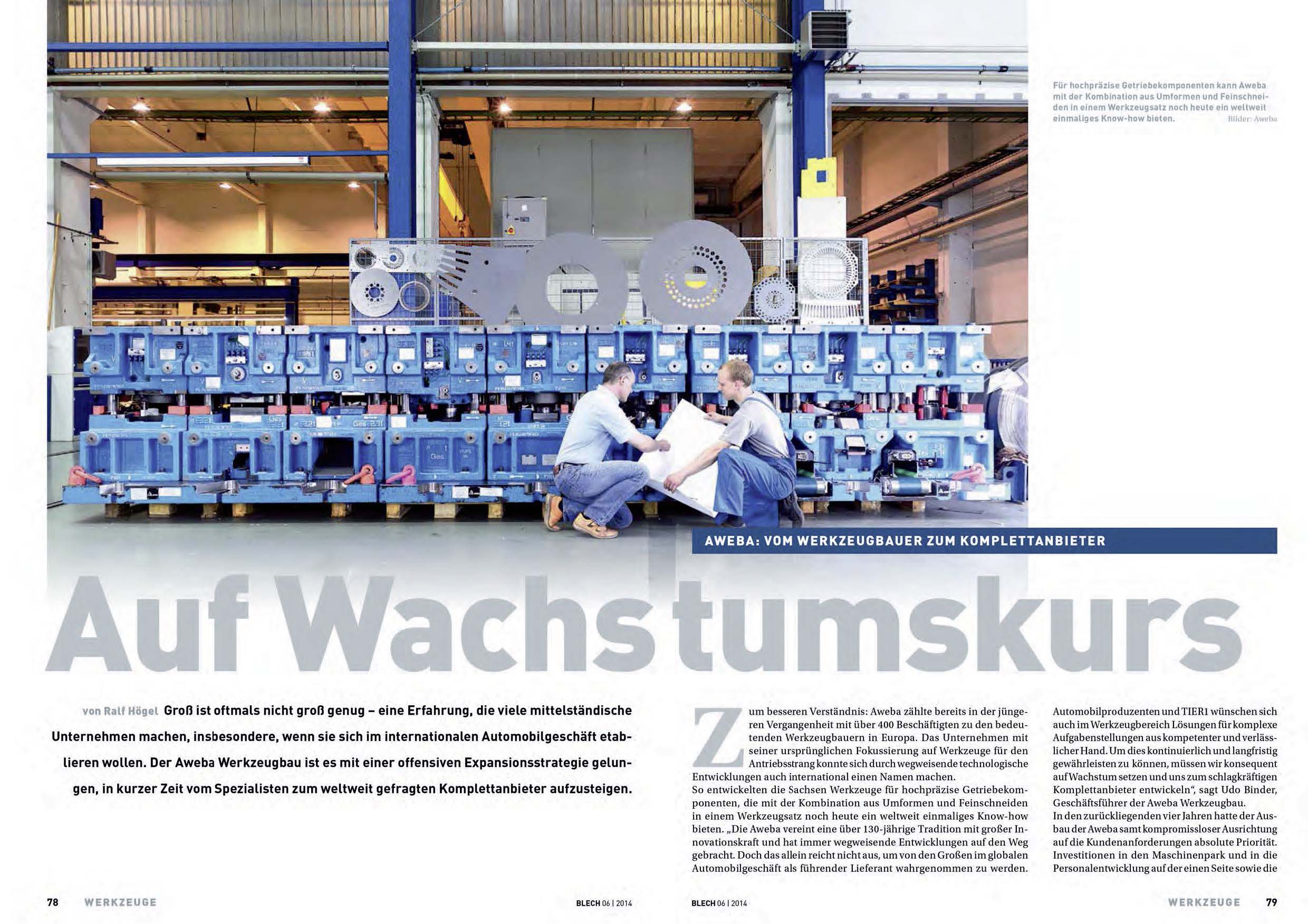 AWEBA auf Wachstumskurs